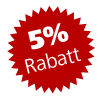5% Rabatt